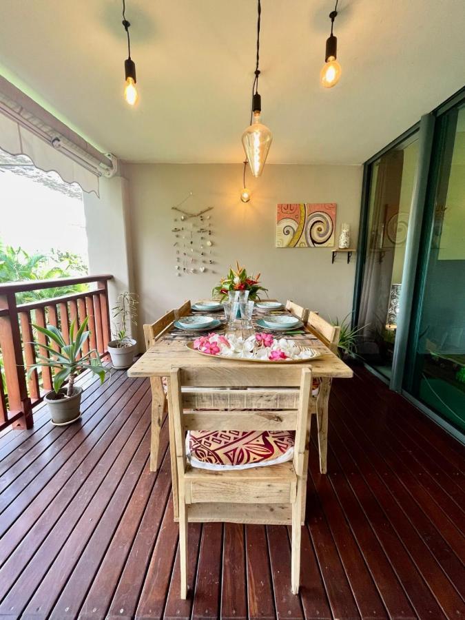Vaiava Beach Carlton- Tahiti - Beachfront Luxury Residence & Pool - 4 Pers Punaauia  Bagian luar foto