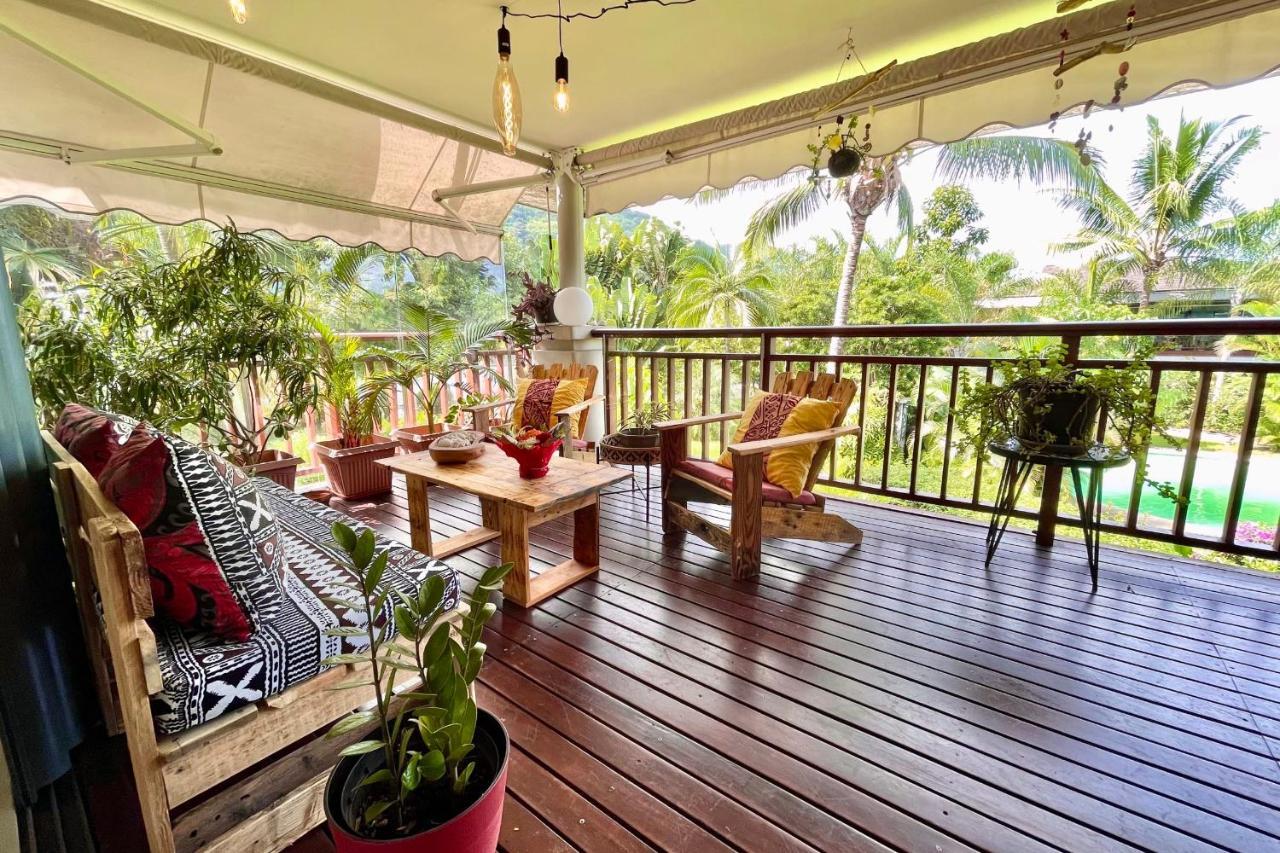 Vaiava Beach Carlton- Tahiti - Beachfront Luxury Residence & Pool - 4 Pers Punaauia  Bagian luar foto